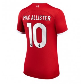 Liverpool Alexis Mac Allister #10 Koszulka Podstawowych Kobiety 2023-24 Krótki Rękaw